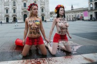 Акция протеста Femen