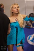 Девушка X'show 2011 в прозрачном