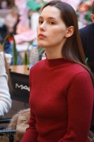Портрет девушки на конкурсе красоты Мисс Россия