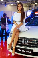 девушка Московского Международного Автомобильного Салона