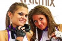 девушки ritmix на выставке фотофорум 2012