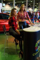 Девушка на выставке Авто Тюнинг Шоу 2017